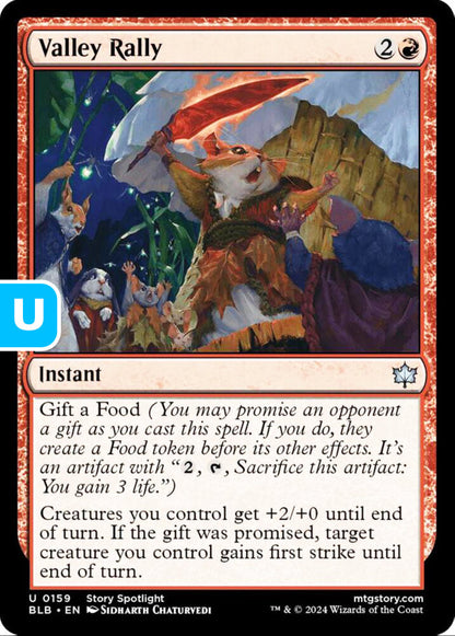 Valley Rally BLB Instant  NM