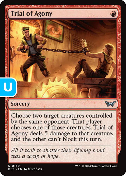 Trial of Agony DSK Sorcery  NM