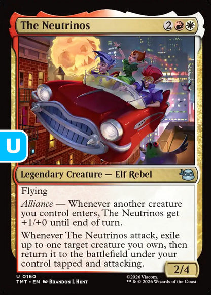 The Neutrinos TMT Legendary Creature Elf Rebel NM