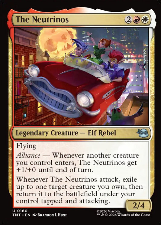The Neutrinos TMT Legendary Creature Elf Rebel NM