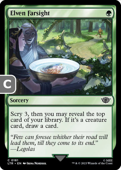 Elven Farsight LTR Sorcery  NM