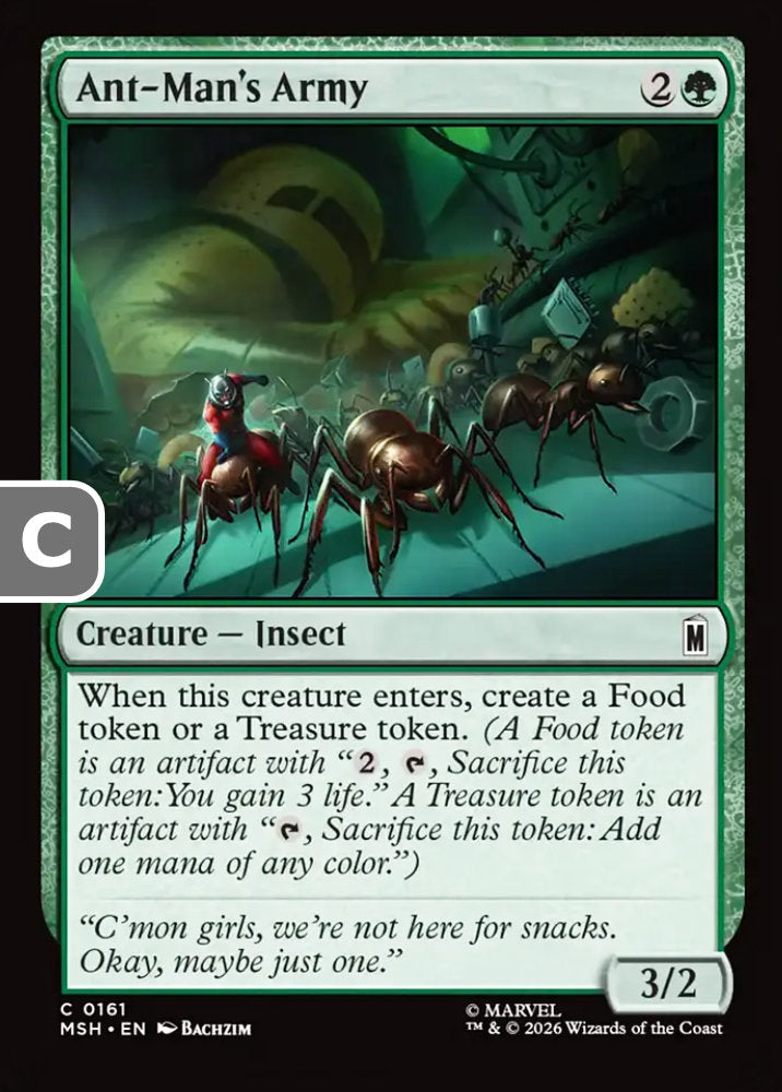 Ant-Man's Army MSH Creature Insect NM