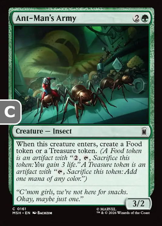 Ant-Man's Army MSH Creature Insect NM