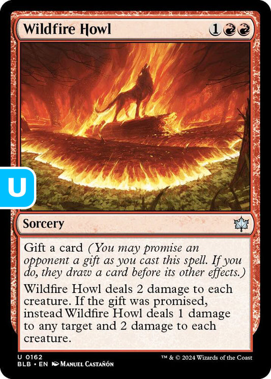 Wildfire Howl BLB Sorcery  NM