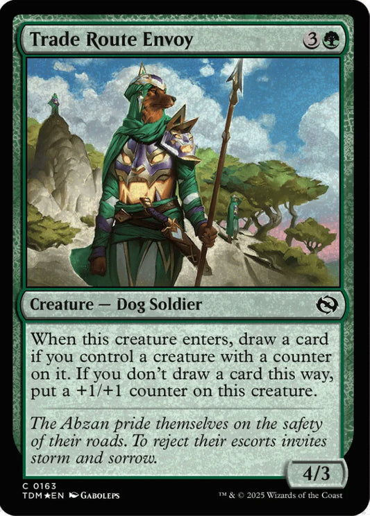 Trade Route Envoy TDM Creature Dog Soldier *Foil* NM