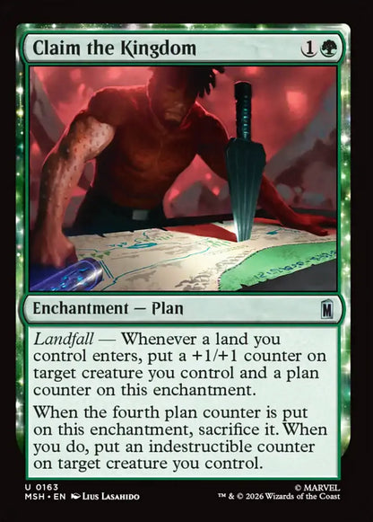 Claim the Kingdom MSH Enchantment Plan NM