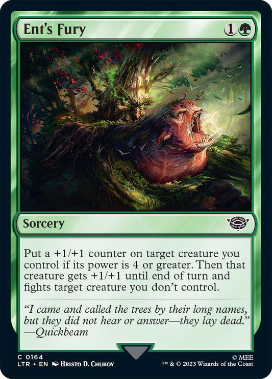 Ent's Fury LTR Sorcery  NM