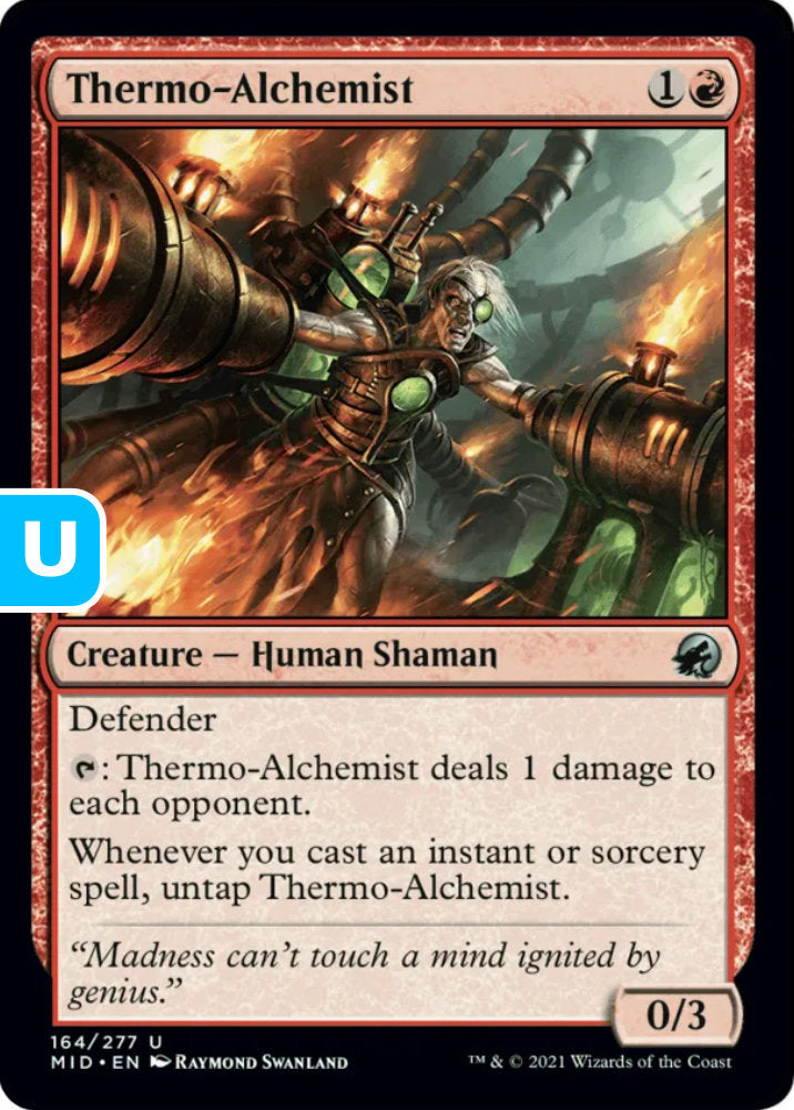 Thermo-Alchemist MID Creature Human Shaman NM