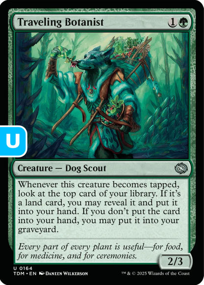 Traveling Botanist TDM Creature Dog Scout NM