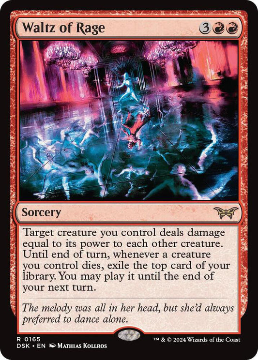 Waltz of Rage DSK Sorcery  NM
