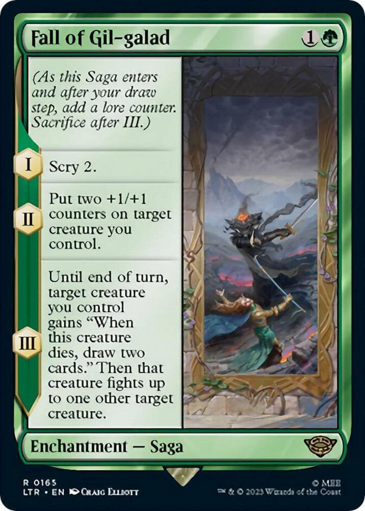 Fall of Gil-galad LTR Enchantment Saga NM