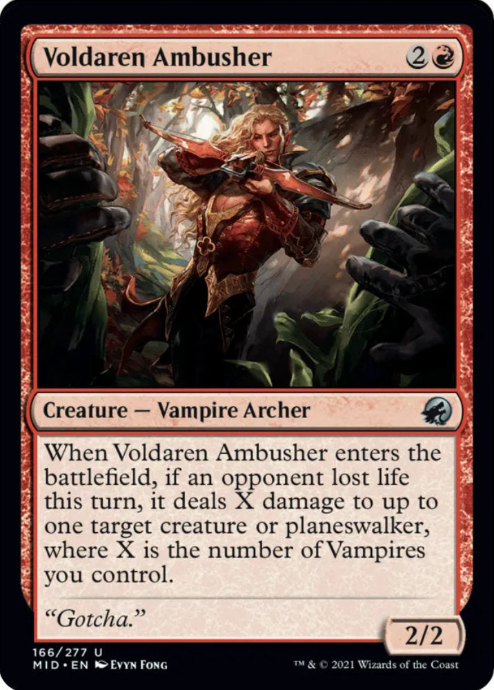 Voldaren Ambusher MID Creature Vampire Archer NM