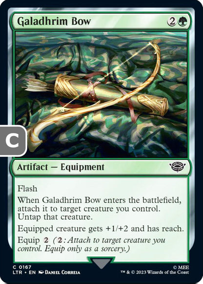Galadhrim Bow LTR Artifact Equipment NM