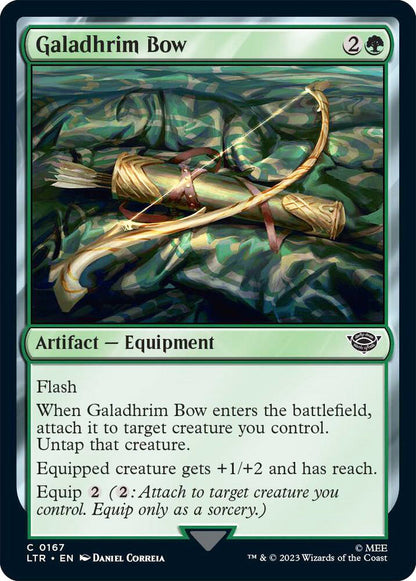 Galadhrim Bow LTR Artifact Equipment NM