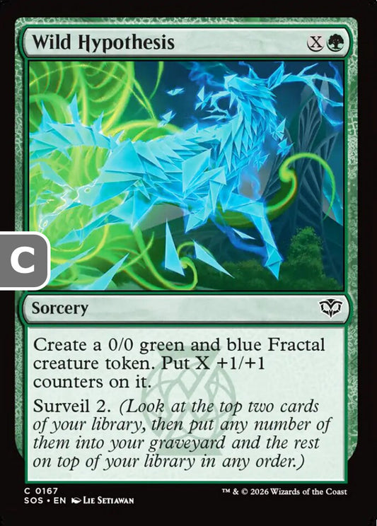 Wild Hypothesis SOS Sorcery  NM
