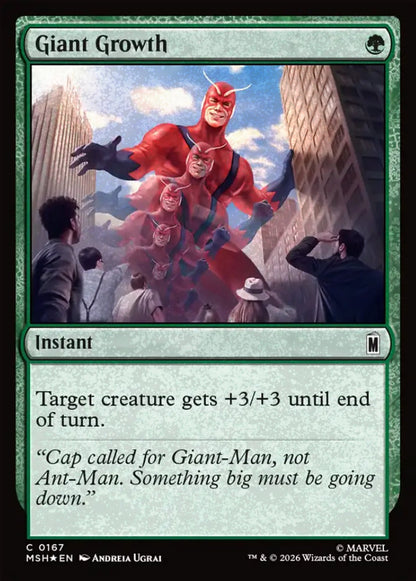 Giant Growth MSH Instant  *Foil* NM