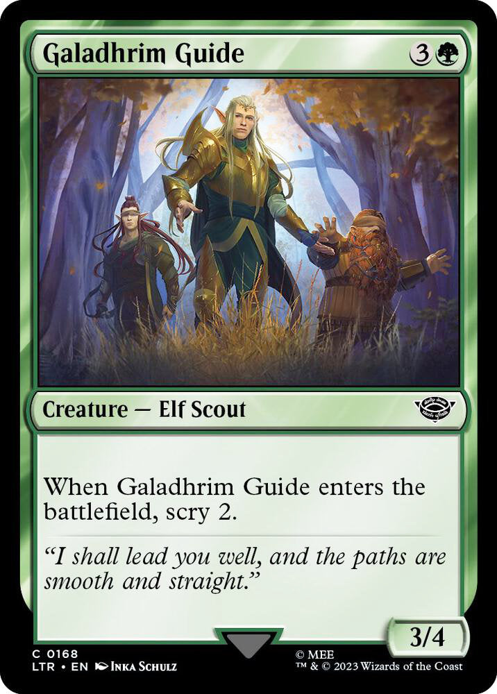 Galadhrim Guide LTR Creature Elf Scout NM