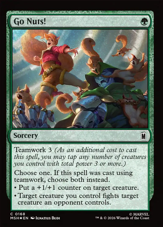 Go Nuts! MSH Sorcery  *Foil* NM