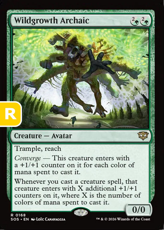 Wildgrowth Archaic SOS Creature Avatar NM