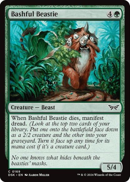 Bashful Beastie DSK Creature Beast NM