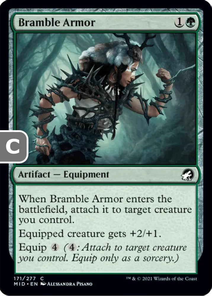 Bramble Armor MID Artifact Equipment NM