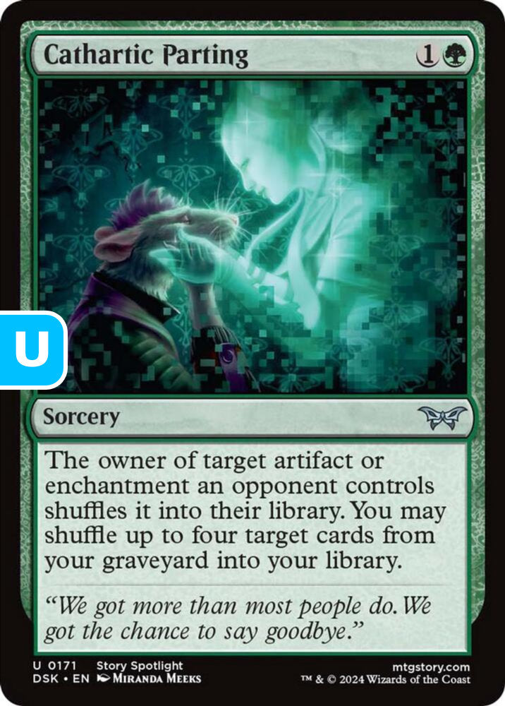 Cathartic Parting DSK Sorcery  NM