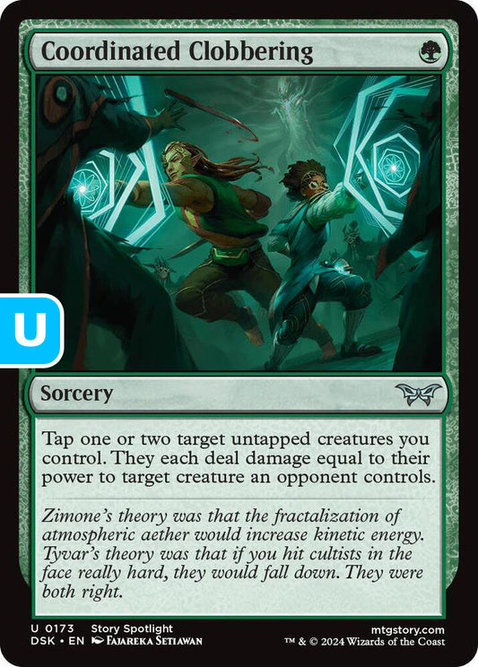 Coordinated Clobbering DSK Sorcery  NM