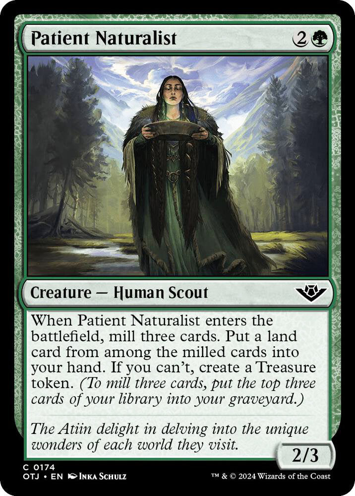Patient Naturalist Creature Human Scout OTJ NM