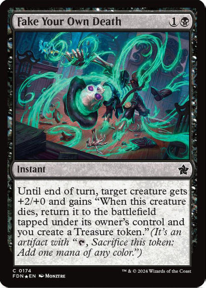 Fake Your Own Death FDN Instant  *Foil* NM
