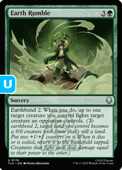 Earth Rumble TLA Sorcery  NM