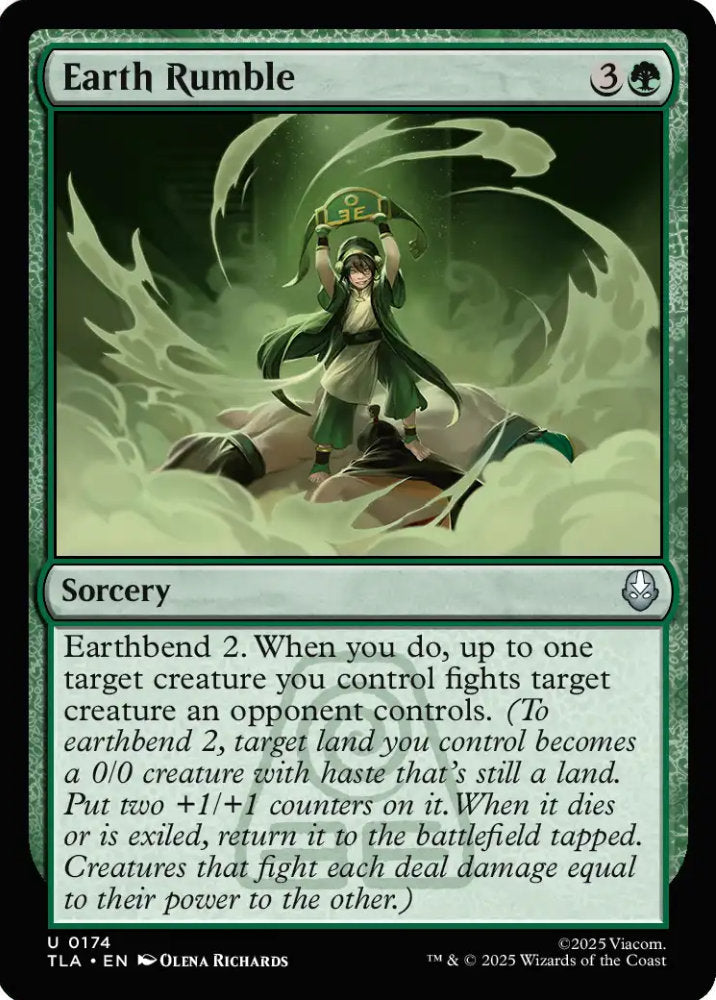 Earth Rumble TLA Sorcery  NM