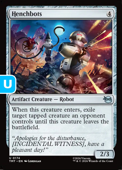 Henchbots TMT Artifact Creature  Robot NM