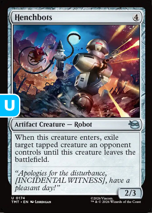 Henchbots TMT Artifact Creature  Robot NM