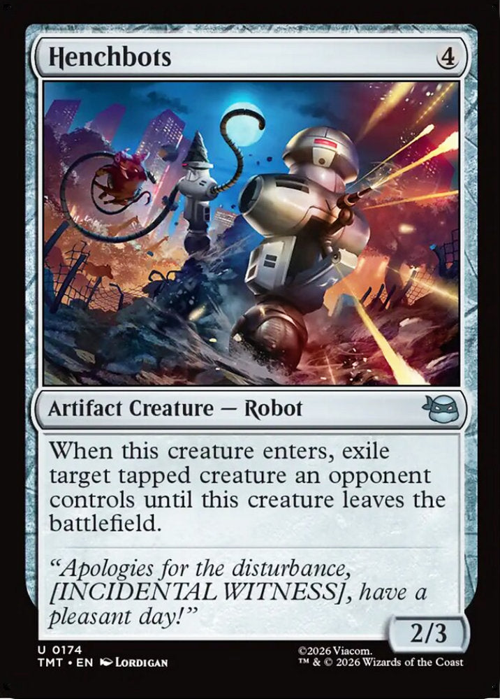 Henchbots TMT Artifact Creature  Robot NM