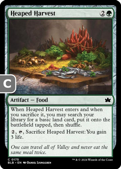 Heaped Harvest BLB Artifact Food NM