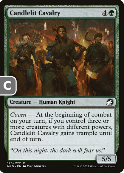 Candlelit Cavalry MID Creature Human Knight NM