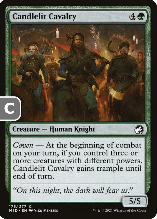 Candlelit Cavalry MID Creature Human Knight NM