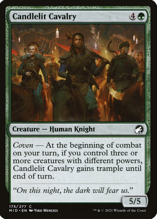 Candlelit Cavalry MID Creature Human Knight NM