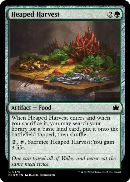Heaped Harvest BLB Artifact Food *Foil* NM