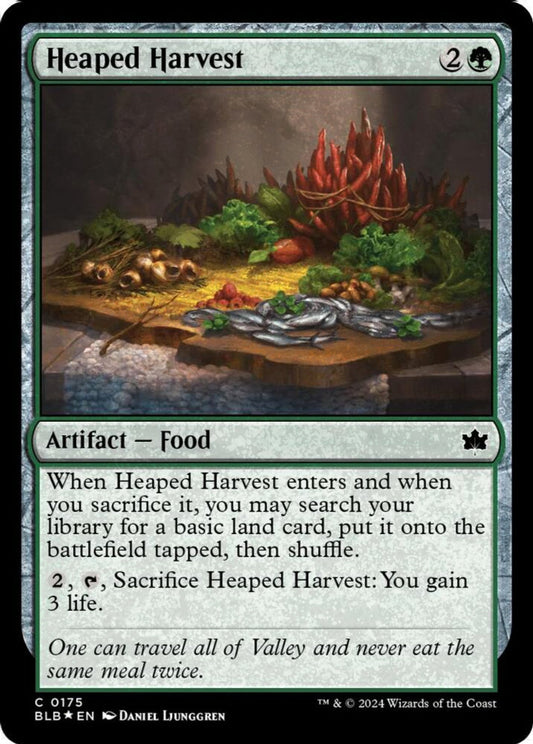 Heaped Harvest BLB Artifact Food *Foil* NM