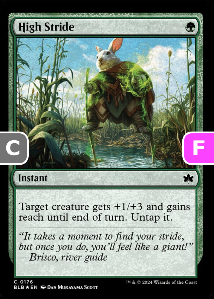 High Stride BLB Instant  *Foil* NM
