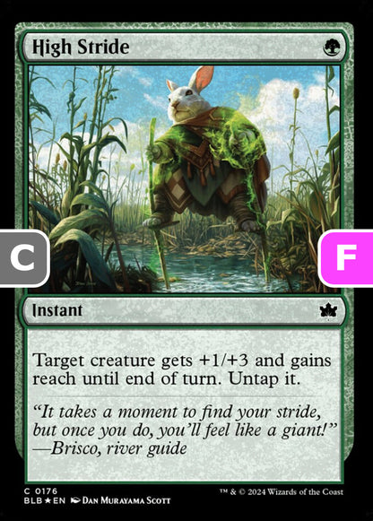 High Stride BLB Instant  *Foil* NM