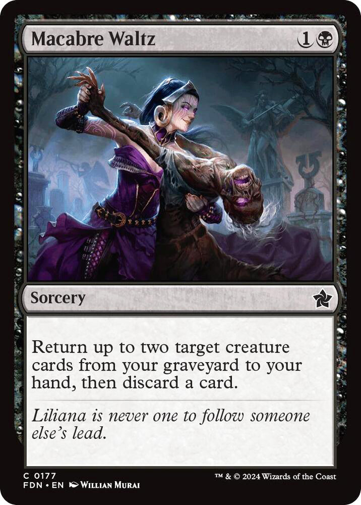 Macabre Waltz FDN Sorcery  NM