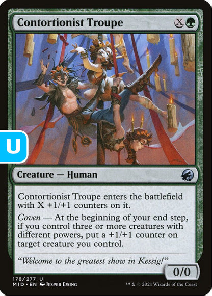 Contortionist Troupe MID Creature Human NM