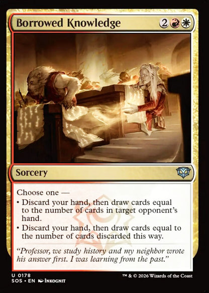 Borrowed Knowledge SOS Sorcery  NM