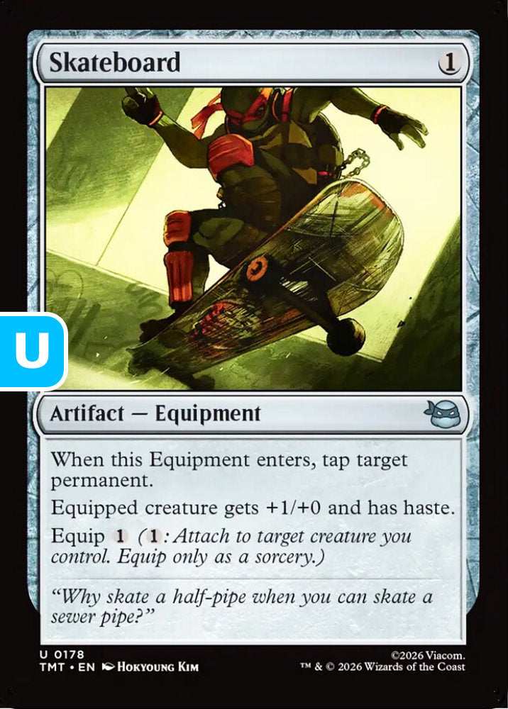 Skateboard TMT Artifact Equipment NM