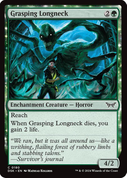 Grasping Longneck DSK Enchantment Creature Horror NM