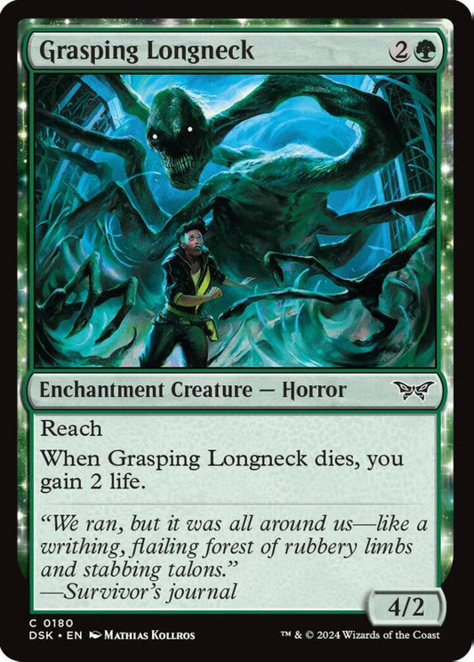 Grasping Longneck DSK Enchantment Creature Horror NM