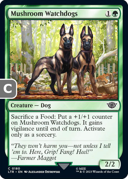 Mushroom Watchdogs LTR Creature Dog NM