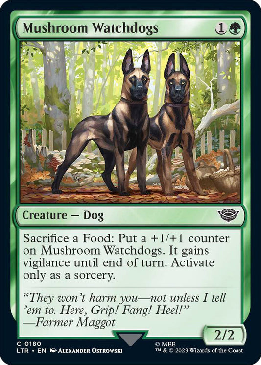 Mushroom Watchdogs LTR Creature Dog NM
